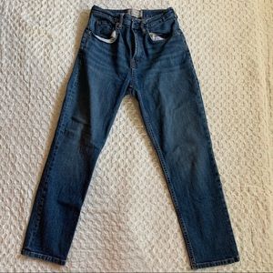 Everlane high waist straight jean